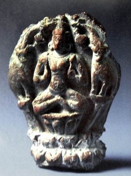 A figure of Lakshmi